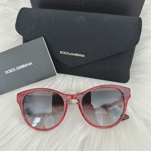 Dolce&Gabbana Phantos 52mm Round Sunglasses